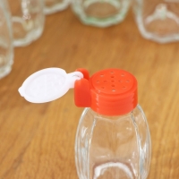 Набор стеклянных солонок Доляна &laquo;Грани&raquo;, 30 мл, 3,5&times;7 см, 24 предмета, цвет МИКС