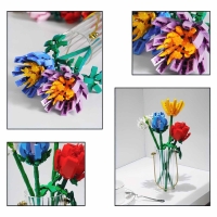 Конструктор Цветы &laquo;Лилия&raquo;, 112 деталей