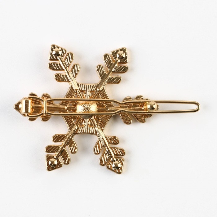 Заколка для волос новогодняя &laquo;Верь в мечту&raquo;, на Новый год, снежинка, 55 х 35 см