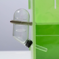 Клетка-переноска для грызунов,акриловая, зелёная, 29 х 23,5 х 26 см Клетка-переноска для грызунов,акриловая, зелёная, 29 х 23,5 х 26 см