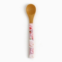 Ложка бамбуковая &laquo;Расцветай от счастья&raquo;, 3 х 16 см.