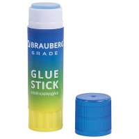 Клей-карандаш PVP 21г BRAUBERG GRADE, в градиентном корпусе, ассорти 271247 Клей-карандаш PVP 21г BRAUBERG GRADE, в градиентном корпусе, ассорти 271247