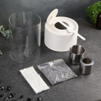 Биокамин настольный 14х30см, белый