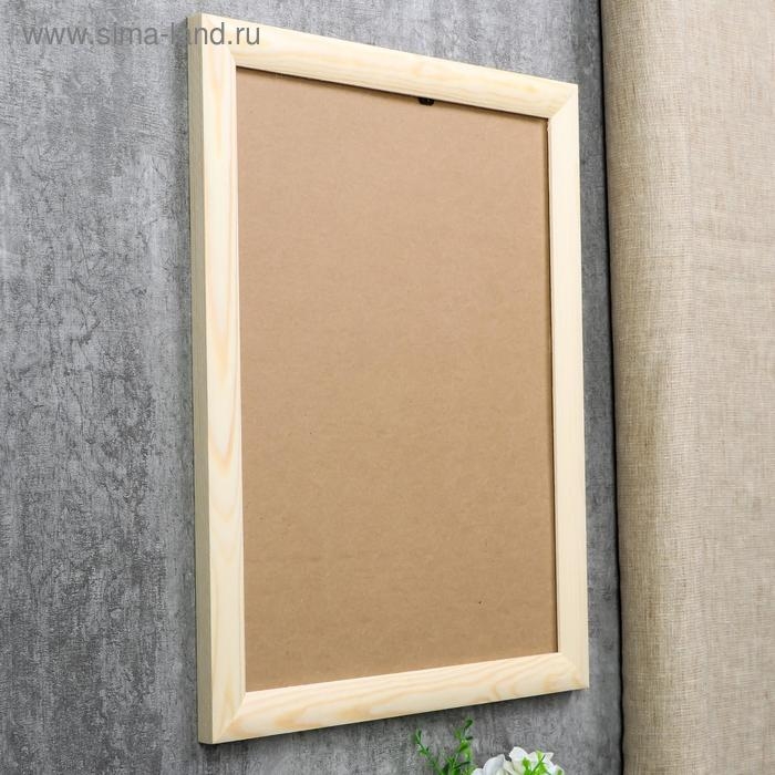 Фоторамка сосна 35 30х40 см бесцветная