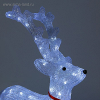 Светодиодная фигура «Олень величавый» 40 × 60 × 20 см, акрил, 72 LED, 220 В, свечение белое Светодиодная фигура «Олень величавый» 40 × 60 × 20 см, акрил, 72 LED, 220 В, свечение белое