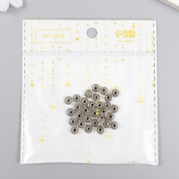 Бусины металл для творчества "Микро" серебро набор 30 шт 0,37х0,6х0,6 см Бусины металл для творчества "Микро" серебро набор 30 шт 0,37х0,6х0,6 см