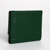 Кошелёк женский на кнопке, цвет зелёный Кошелёк женский на кнопке, цвет зелёный