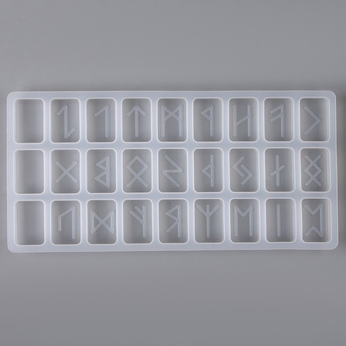 Форма силиконовая универсальная &laquo;Руны&raquo; 27 шт.