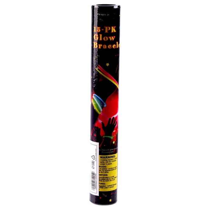 Неоновые палочки, набор 15 шт., МИКС