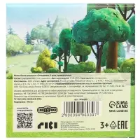 Мелки белые школьные 6 шт. &laquo;Смешарики&raquo;, прямоугольные