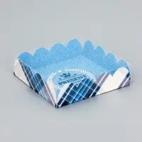 Коробка для печенья, &laquo;Презент для тебя&raquo;, 12&times;12&times;3 см