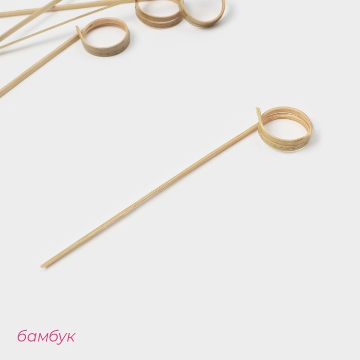 Шпажки Доляна &laquo;Природа&raquo;, 12 см, набор 50 шт