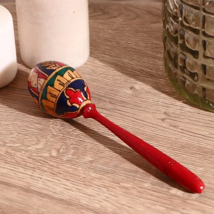 Сувенирный музыкальный инструмент &laquo;Маракас&raquo;, 20&times;5&times;5 см, МИКС