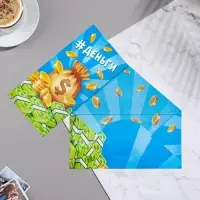 Конверт для денег &laquo;Деньги&raquo;, 16&times;8 см