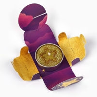 Новогодняя свеча чайная &laquo;Новый год: Микс новогодний&raquo;, диам 4 см