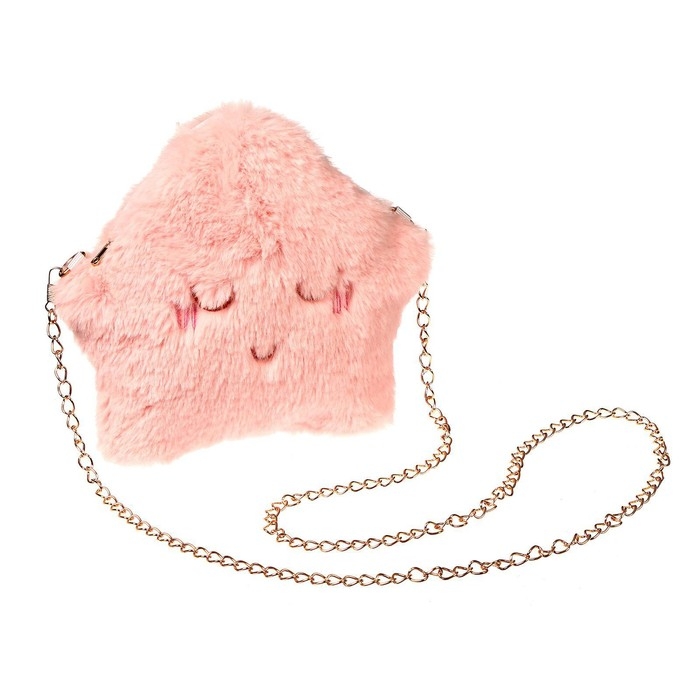 Сумка детская плюшевая &laquo;Звёздочка&raquo;, 20х23 см