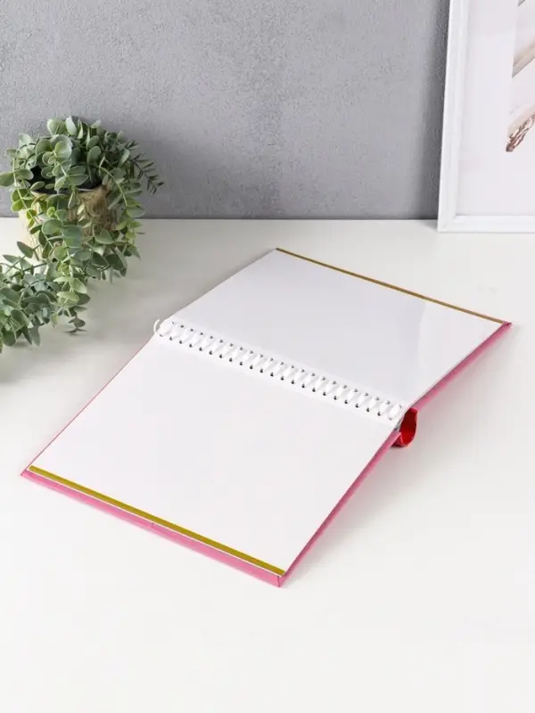 Фотоальбом 10 магнитных листов "Мишка" 23X28см, пер-т внутр.спираль