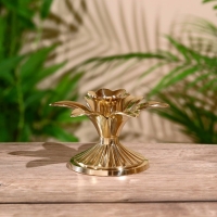Подсвечник "Пальма" латунь 7 см Подсвечник "Пальма" латунь 7 см