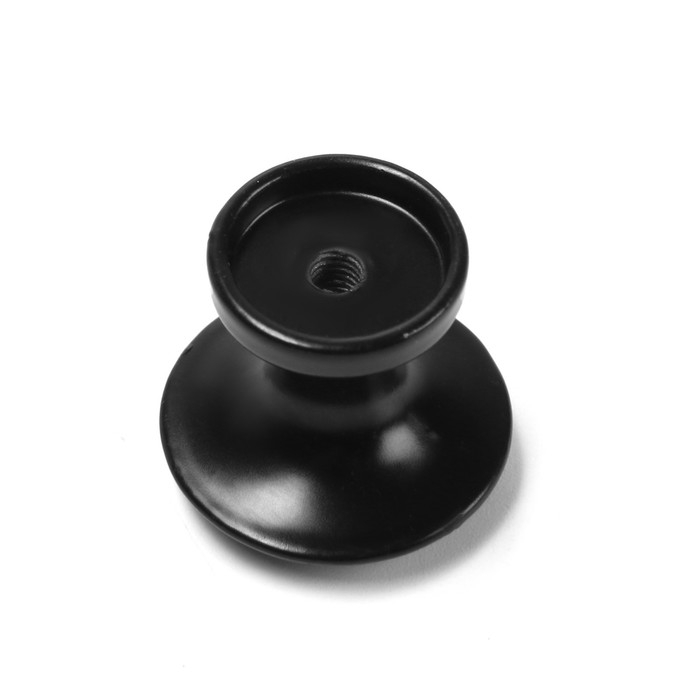 Ручка кнопка ТУНДРА VINTAGE 009, черная, 8 шт TMP Ручка кнопка ТУНДРА VINTAGE 009, черная, 8 шт TMP