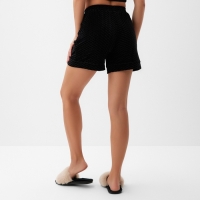 Шорты женские KAFTAN "Бархат" р. 46, черный