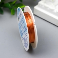 Проволока для бисера "Gamma" d 0.3 мм 10 м ± 0.5 м №03 Проволока для бисера "Gamma" d 0.3 мм 10 м ± 0.5 м №03