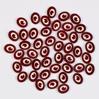 Глаза, набор 50 шт., размер 1 шт. &mdash; 1 &times; 1,2 см