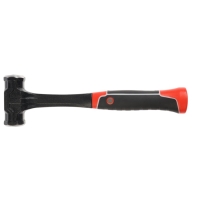 Кувалда ТУНДРА ПРОФИ, цельнокованая, двухкомпонентная рукоятка, магнит, 1 кг