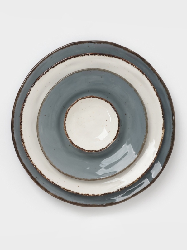 Тарелка Magistro "Alpine Frost" 27см 27,4х27,1х3,5 цвет синий