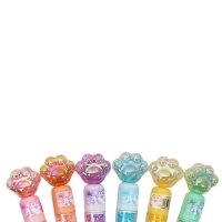 Набор маркеров-текстовыделителей 3 штуки /3 цвета Лапки блеск Набор маркеров-текстовыделителей 3 штуки /3 цвета Лапки блеск