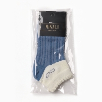 Носки детские "Бантик" MINAKU, цв.синий (1-4 года)