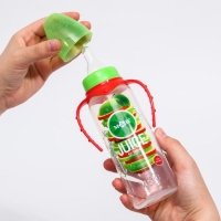 Бутылочка для кормления &laquo;Яблочный сок&raquo;, классическое горло, 250 мл., от 0 мес., цилиндр, с ручками