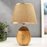 Лампа настольная 16305/1BR E14 40 Вт светлое дерево 20&times;20&times;31 см