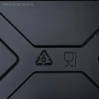 Контейнер для торта пластиковый одноразовый с крышкой УТ-84, 15,3&times;11,6&times;8,2 см, внутренний 13&times;9,3&times;8,1 см, прозрачный