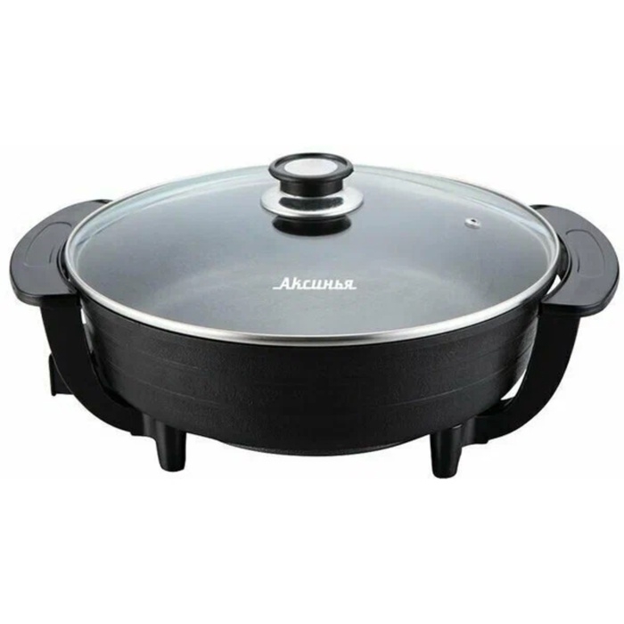 Сковорода электрическая «АКСИНЬЯ» КС-011, 1500 Вт, 30×30 см, глубина 7 см, чёрная Сковорода электрическая «АКСИНЬЯ» КС-011, 1500 Вт, 30×30 см, глубина 7 см, чёрная