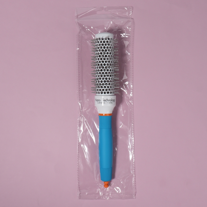 Брашинг, вентилируемый, прорезиненная ручка, d = 3,2/5 &times; 27 см, разноцветный