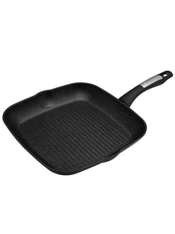 Сковорода гриль Monolit-28 см с антипригарным покрытием