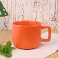 Чашка Jumbo в коробке матовая, оранжевая