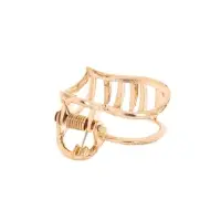 Крабик для волос &laquo;Маргарита&raquo;, сердце, 2.5 см, золото