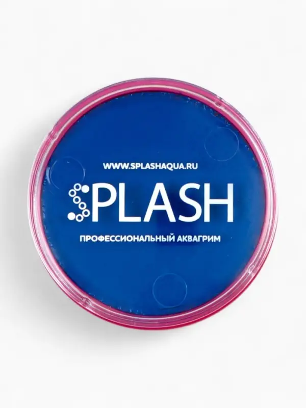 Аквагрим  в шайбе , регулярный, синий, 32 гр.