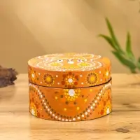 Шкатулка "Кролик" дерево 12х12х7 см