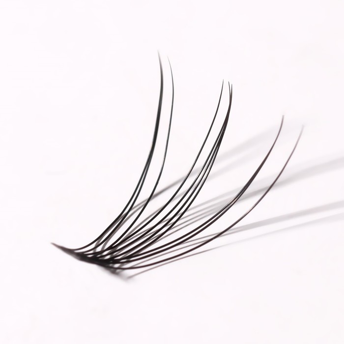 Набор накладных ресниц &laquo;Классика&raquo;, пучки, 10, 12, 14 мм, толщина 0,1 мм, изгиб D, 10 D