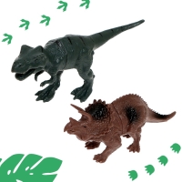 Гибкий автотрек &laquo;Дино&raquo;, с воротами, 108 деталей, работает от батареек