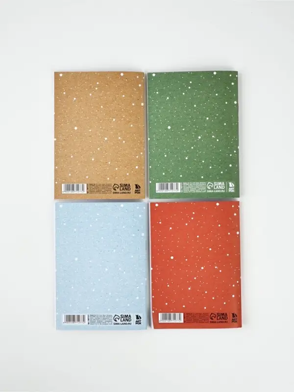 Блокнот А6 32 листа МИКС "Уютный крафт"