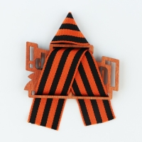 Значок деревянный с георгиевской лентой &laquo;Горжусь&raquo;, 7,5 х 7,5 см