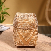 Корзинка плетеная "Морокко" 14х14х23 см