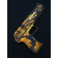 Набор сувенирное оружие &laquo;Золото&raquo;, автомат, пистолет, керамбит, 3 шт