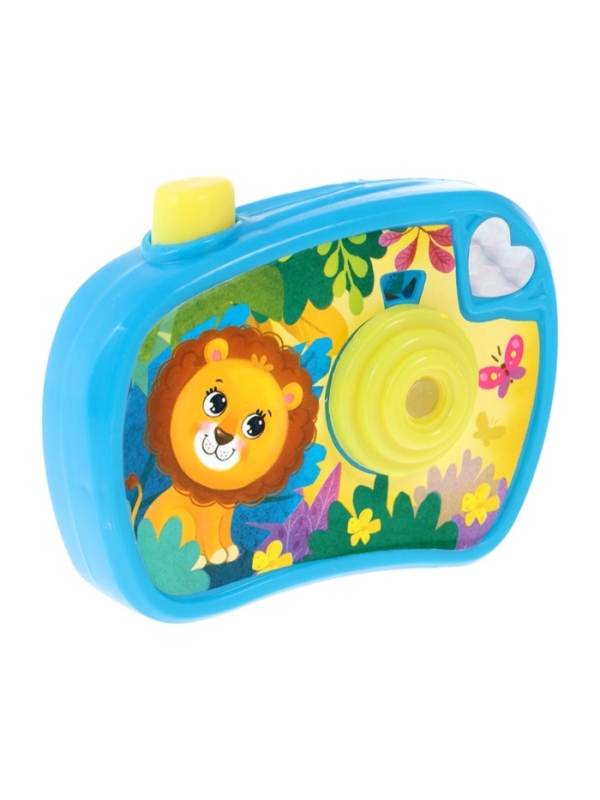 Проектор-фотоаппарат "Весёлые зверята" световые эффекты
