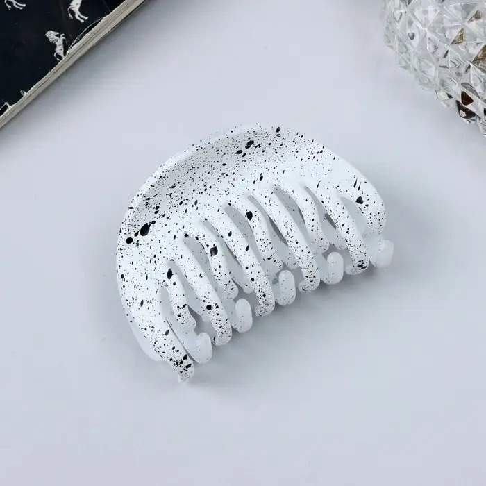 Крабик для волос &laquo;Флоранс&raquo;, дуга классика, 6.5 см, МИКС