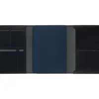 Ежедневник-портфолио Napoli, недатированный, синий