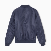 Бомбер мужской на молнии MIST, размер 48, синий